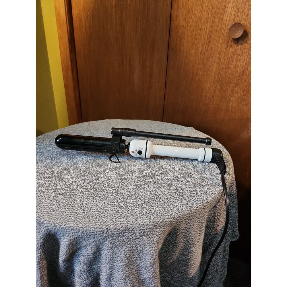 Hot Tools Professional White Curling Wand, 1 Inch Barely Used #1